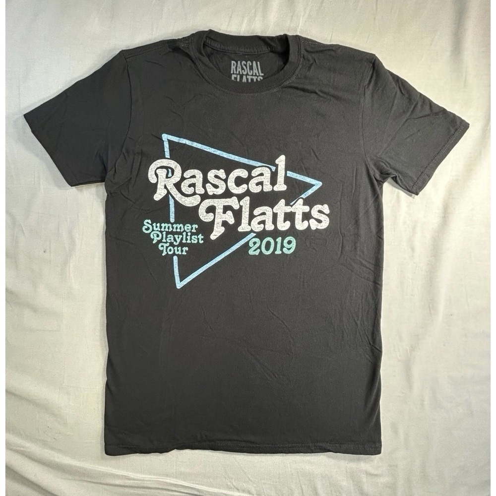 Rascal Flatts tshirt 2019 Summer Playlist Tour‎ Concert mens size Medium